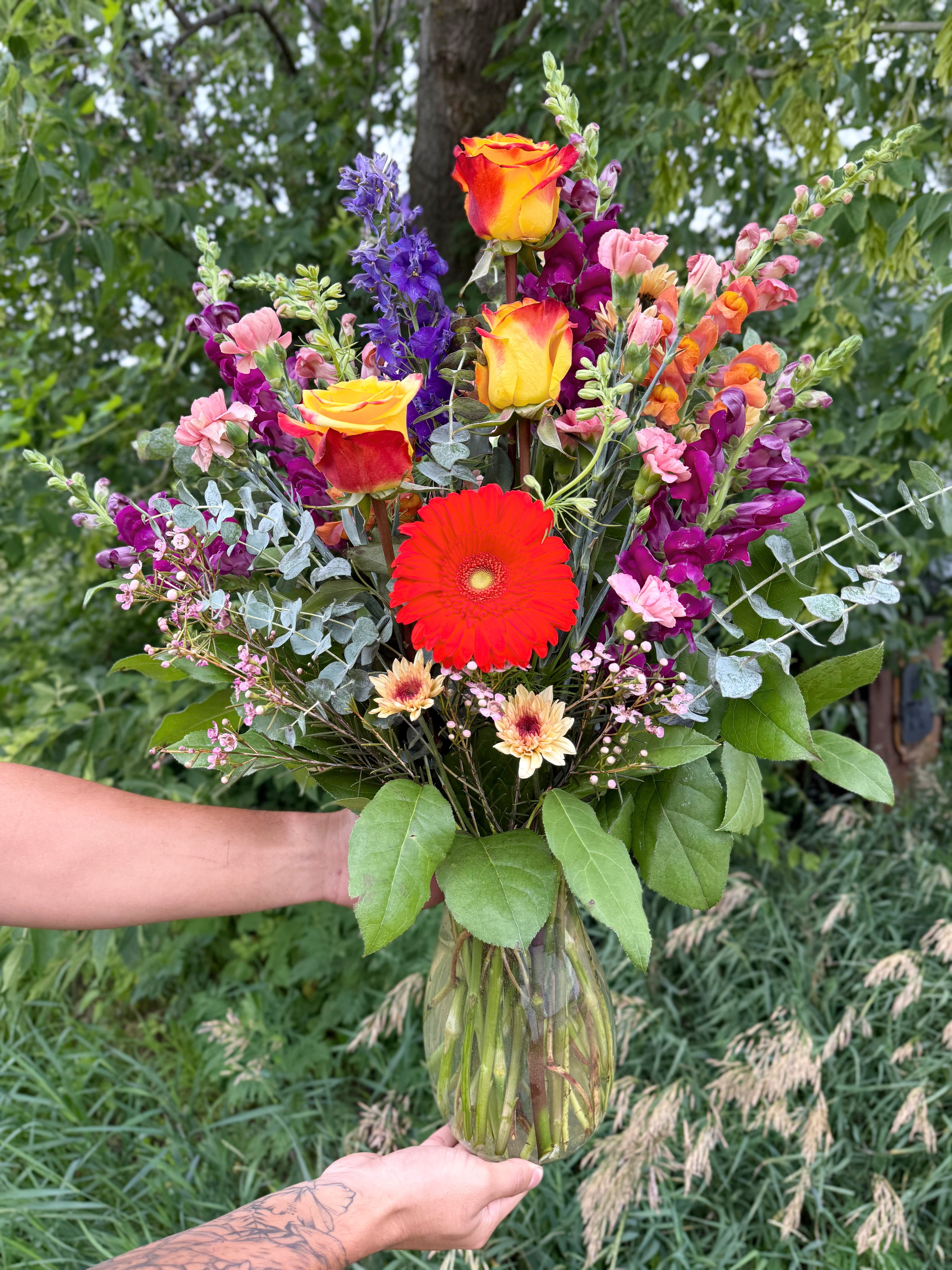 Floral Vase Arrangement Staples MN