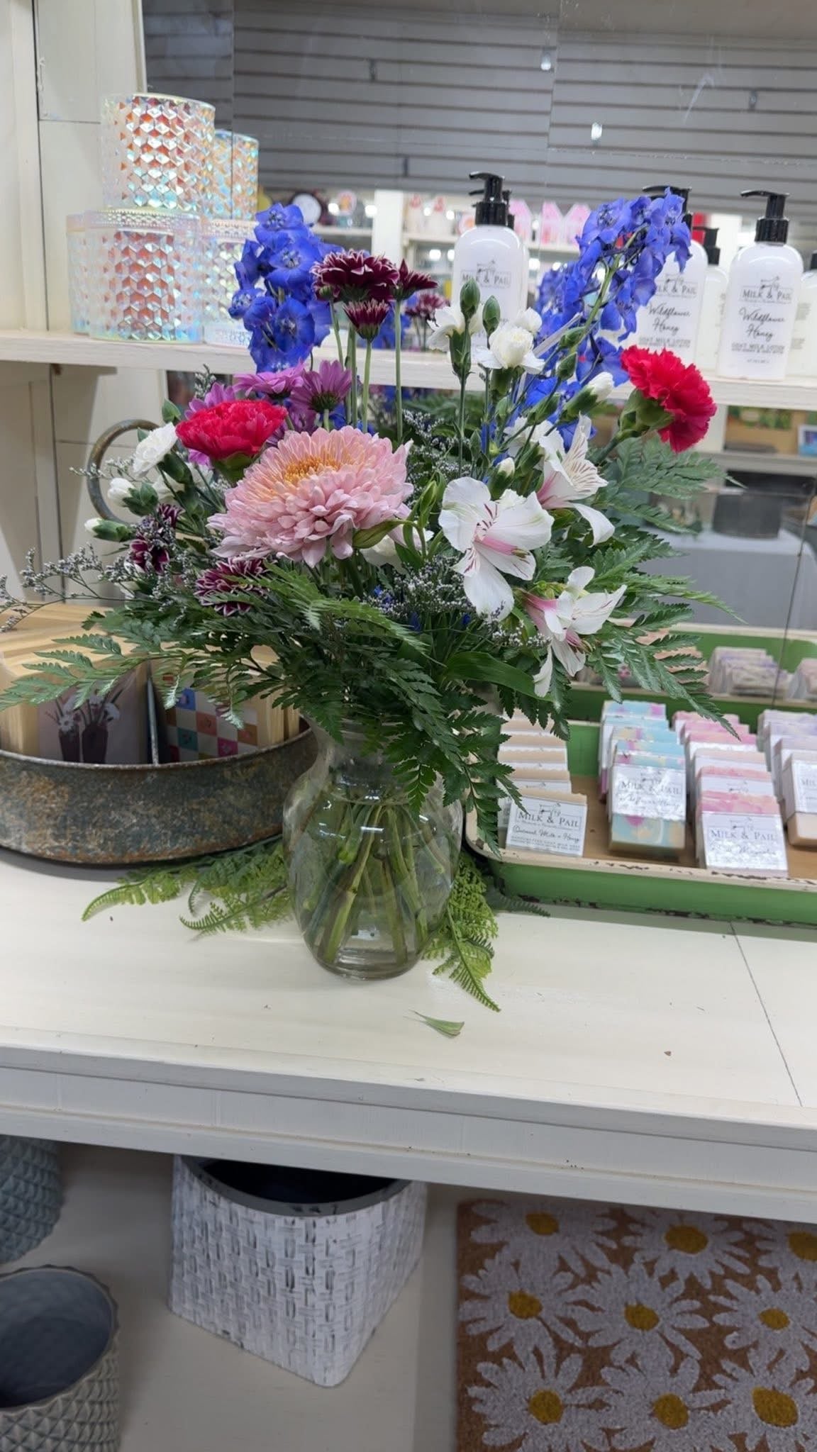 Vase Floral Arrangement Staples MN