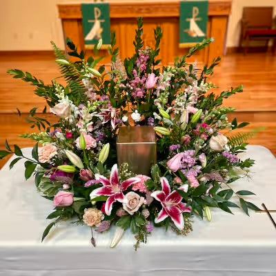 Funeral Sympathy Urn Wreath Staples MN